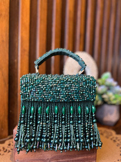 Emerald Box Clutch